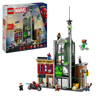 LEGO® ǀ Marvel Spider-Man mot Oscorp, superheltbyggesett for barn gave til barn 76324