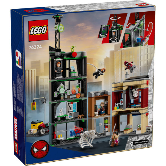 LEGO® ǀ Marvel Spider-Man mot Oscorp, superheltbyggesett for barn gave til barn 76324