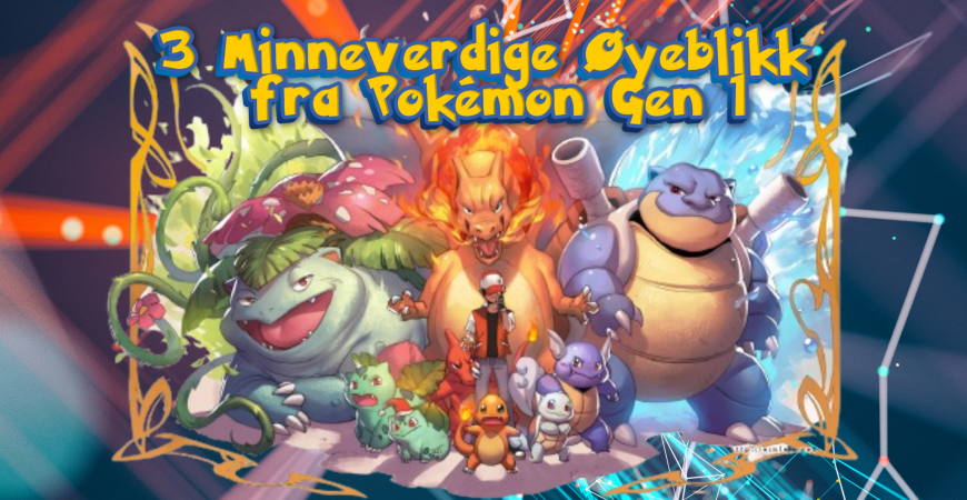 3 Minneverdige Øyeblikk fra Pokémon Gen 1